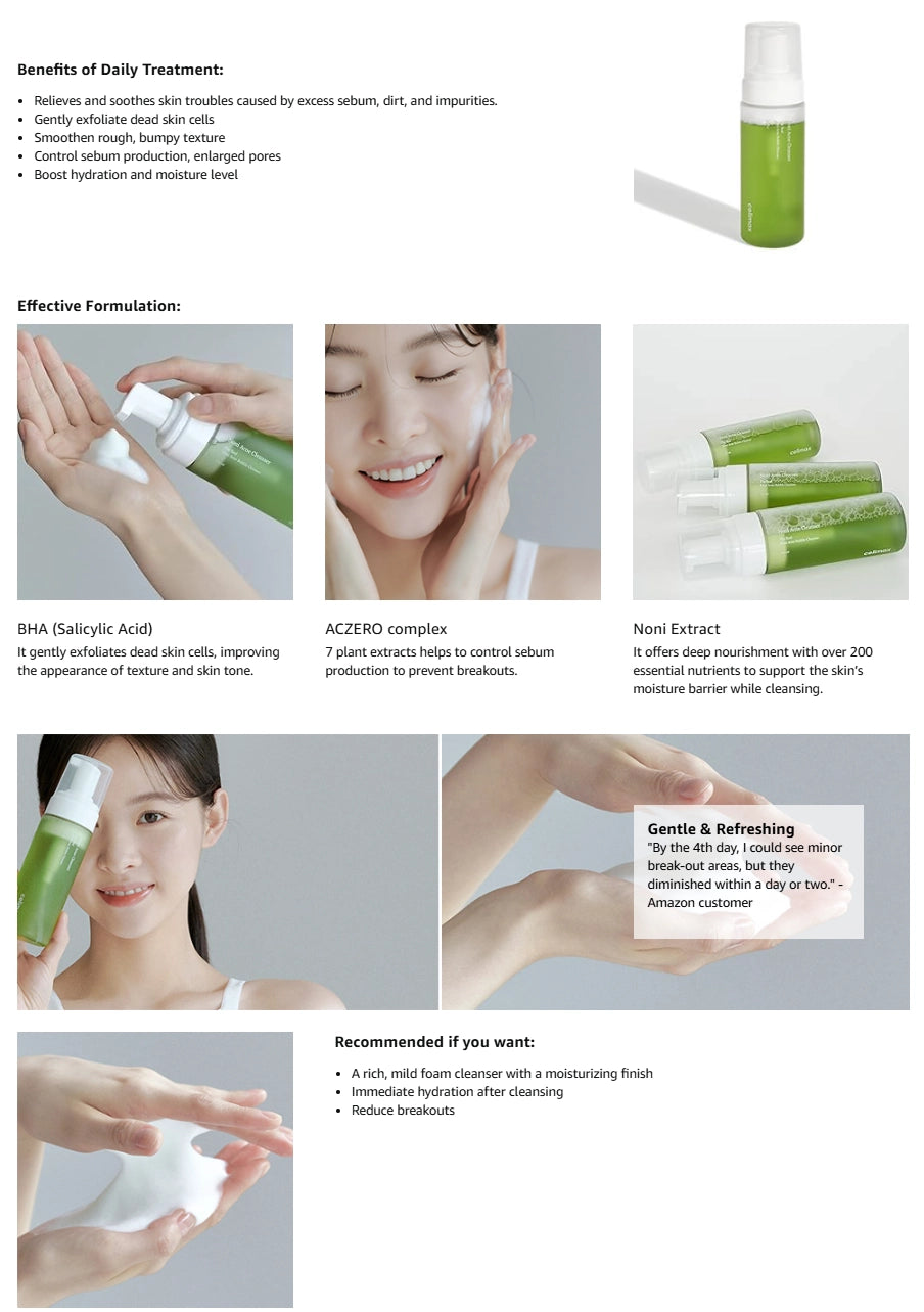 Noni Acne Bubble Cleanser 155ml