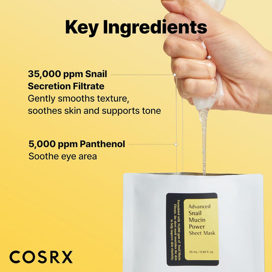Advanced Snail Mucin Power Sheet Mask | 1pz