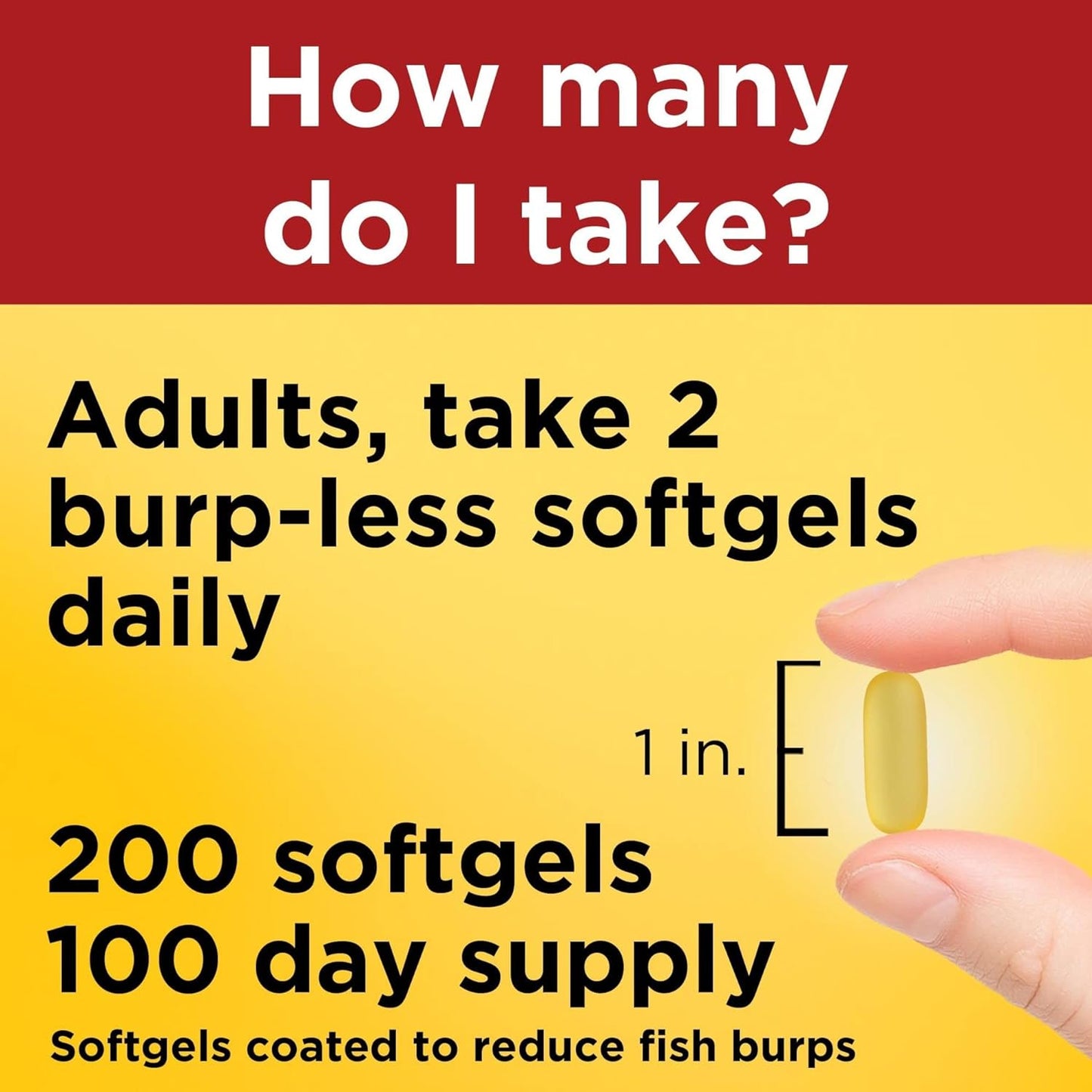 Fish Oil 1200 mg Omega 3 | 200 cápsulas