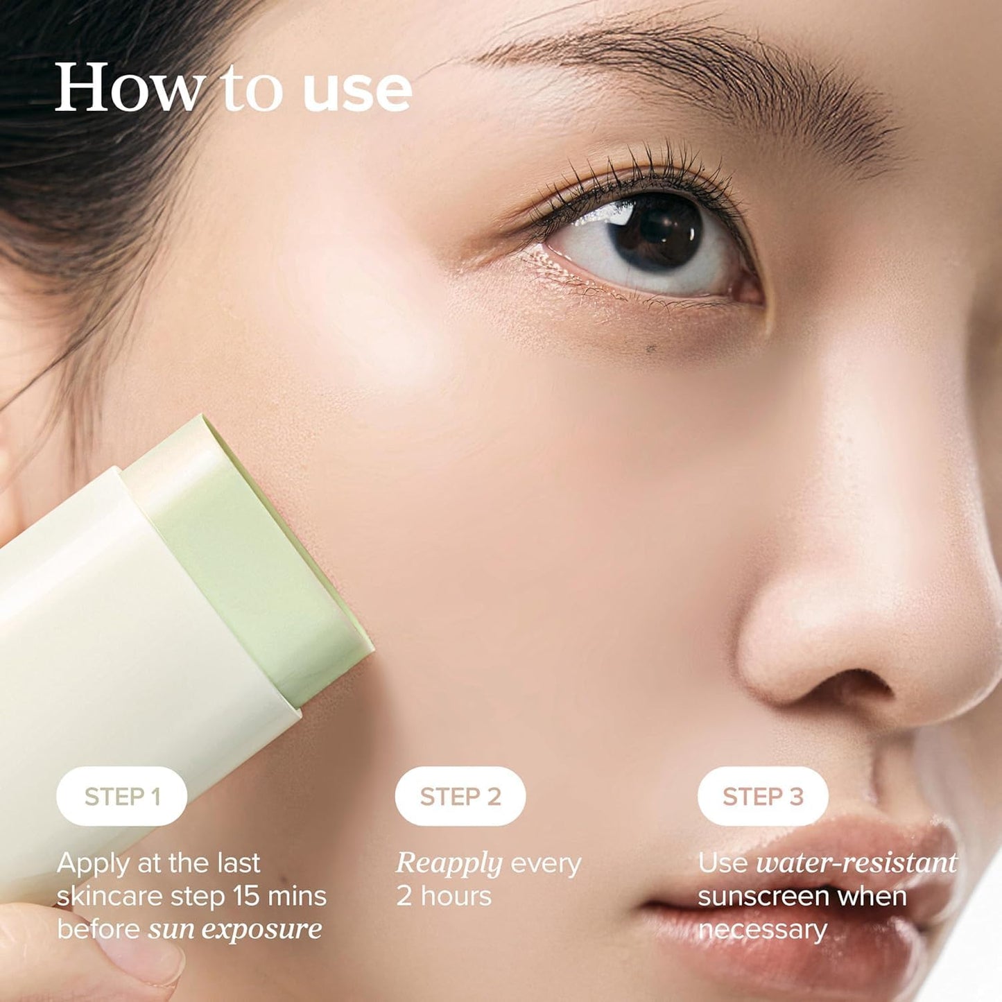 Matte Sun Stick Mugwort + Camelia