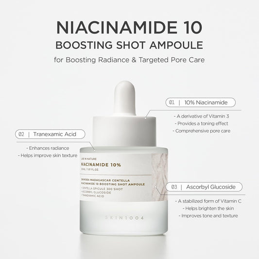 Madagascar Centella Niacinamide 10 Boosting Shot Ampoule