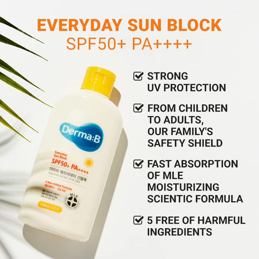 Derma B Everyday Sun Block SPF50+ PA++++