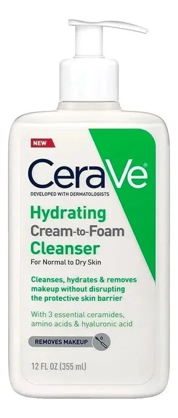 Hydrating Cream to Foam Cleanser