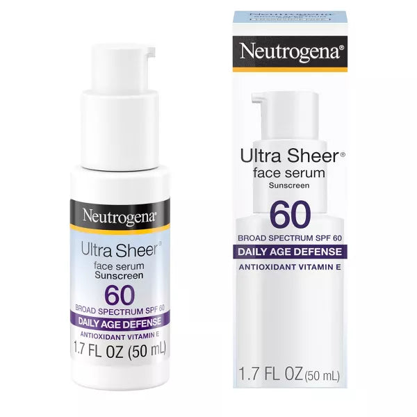 Ultra Sheer Face Sunscreen Serum SPF 60