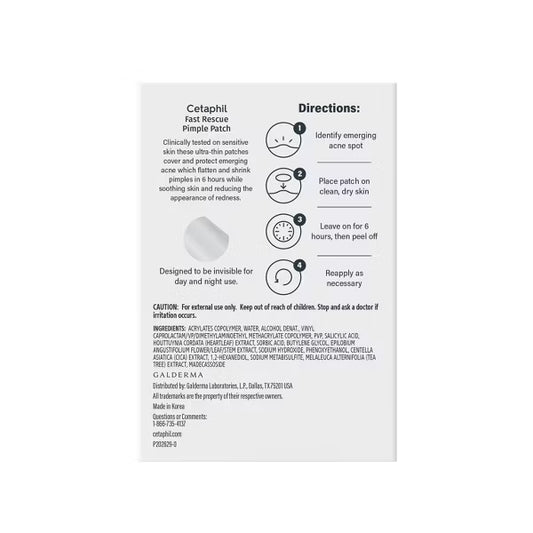 Fast Rescue Pimple Patch - 24pz