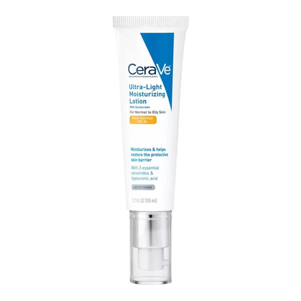 Ultra-Light Face Lotion Moisturizer with Sunscreen - SPF 30