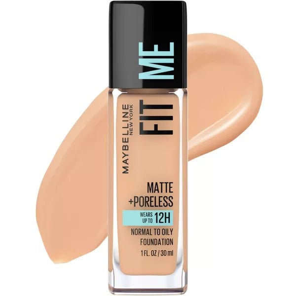 Fit Me Matte + Poreless Oil Free Liquid Foundation