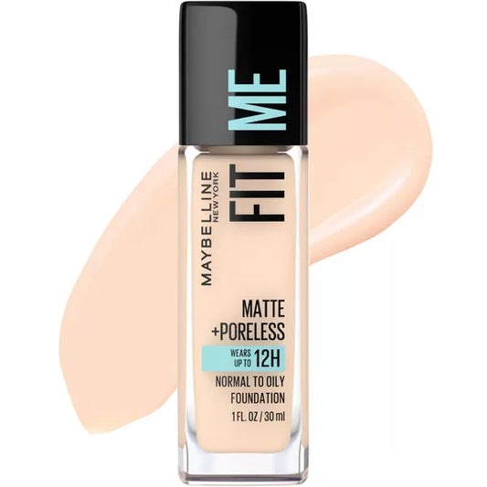 Fit Me Matte + Poreless Oil Free Liquid Foundation