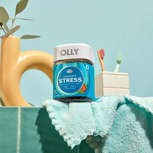 Goodbye Stress Gummies with GABA, L-Theanine & Lemon Balm - 42 gomitas