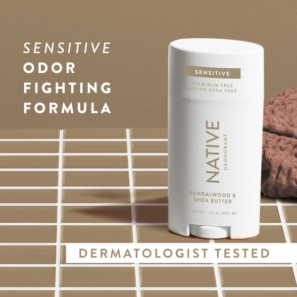 Sandalwood & Shea Butter Sensitive Deodorant - Desodorante Corporal