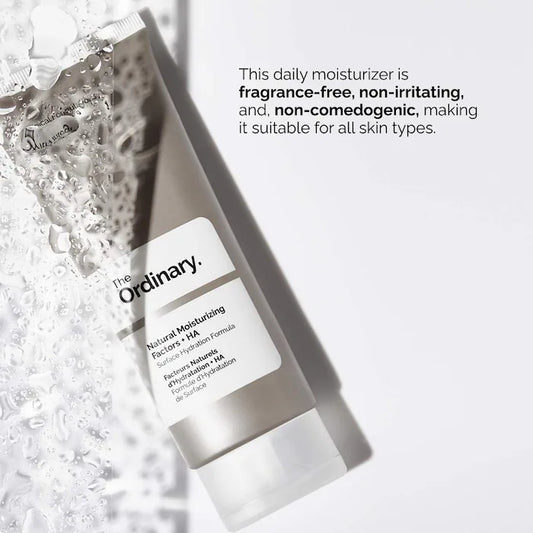 Natural Moisturizing Factors + Hyaluronic Acid
