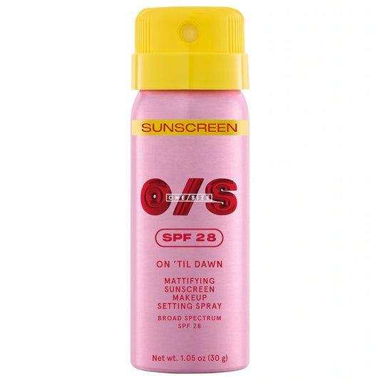 On 'Til Dawn Mattifying Sunscreen Makeup Setting Spray SPF 28