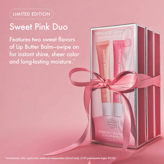 Sweet Pink Duo Lip Butter Balm