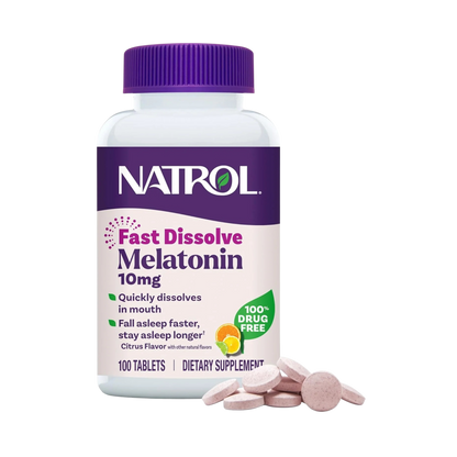 Melatonina de Disolución Rápida - 10mg -100 tabletas