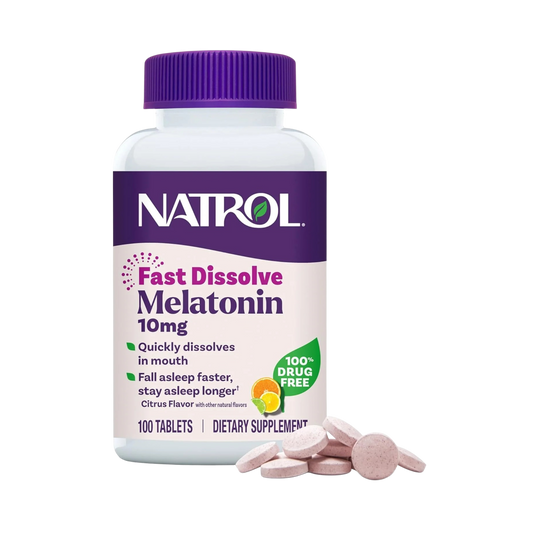 Melatonina de Disolución Rápida - 10mg -100 tabletas