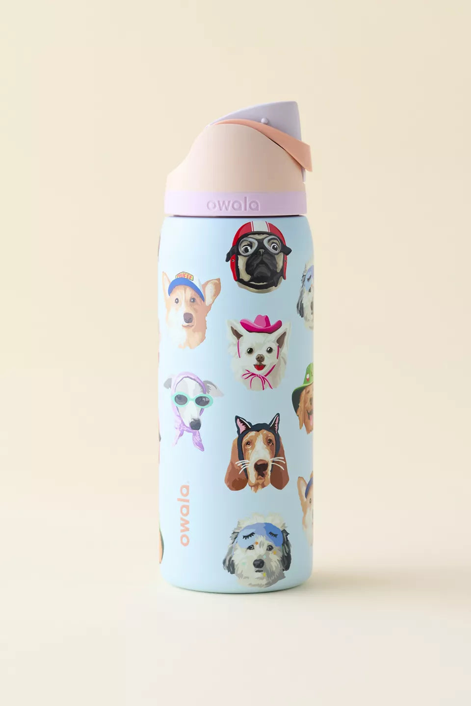 Owala Dog Collage FreeSip 32 oz
