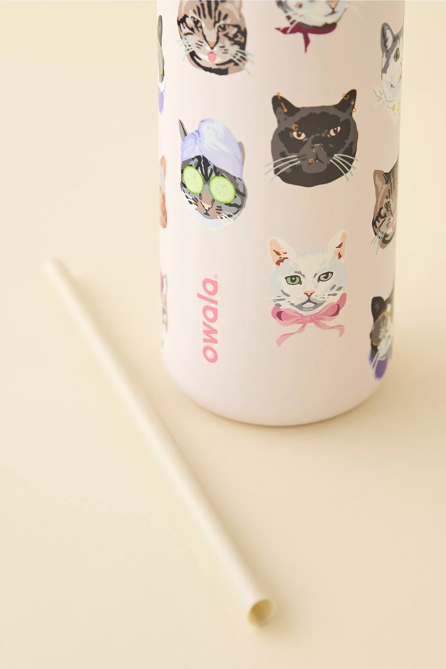 Cat Collage FreeSip 32 oz Water Bottle