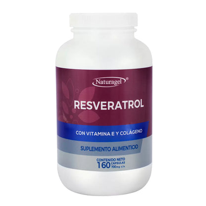 Resveratrol con Vitamina E y Colágeno