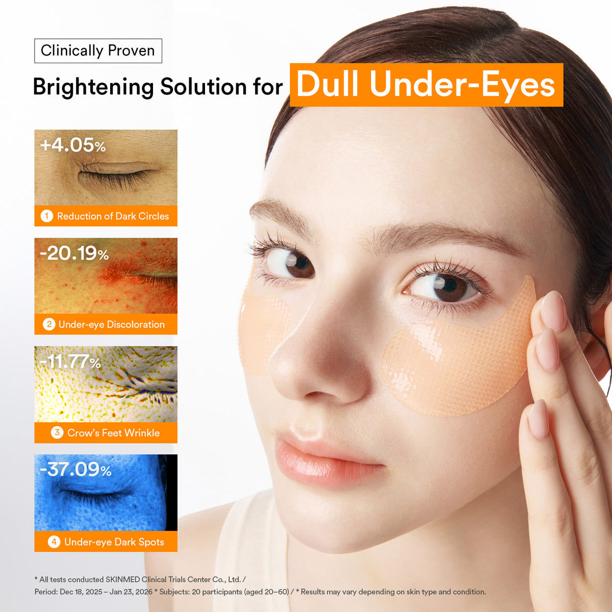 Glutathione Kojic Acid Eye Patch Vita Jelly