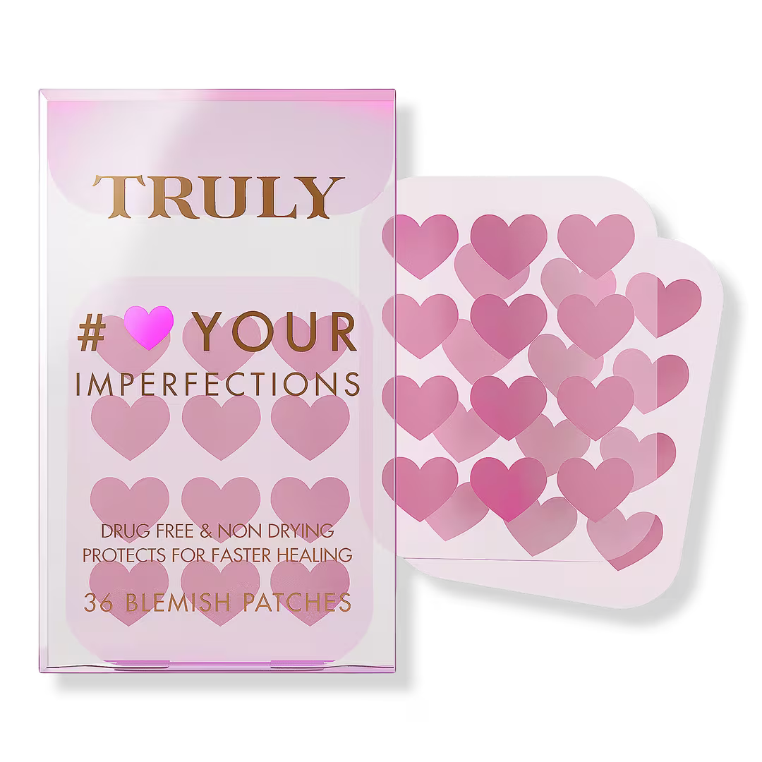 Blemish Treatment Acne Heart Patches | Parches para acné