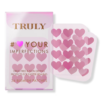 Blemish Treatment Acne Heart Patches | Parches para acné