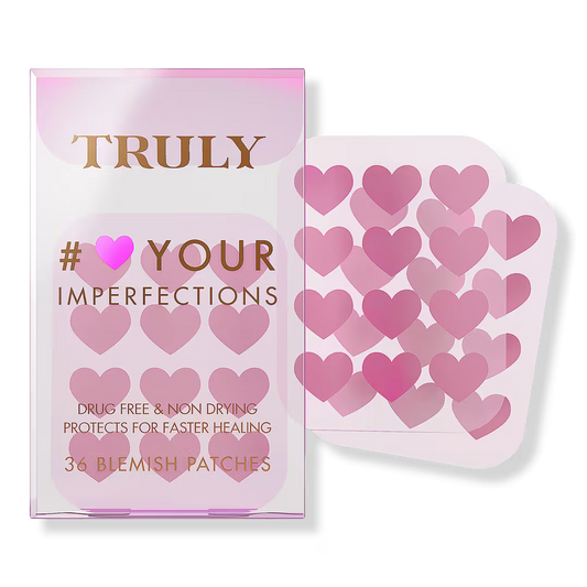Blemish Treatment Acne Heart Patches | Parches para acné