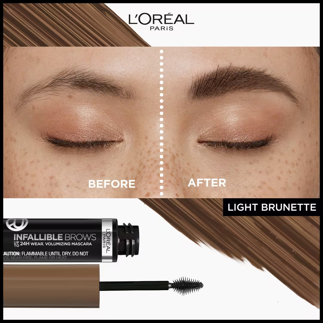Infallible Brows 24H Volumizing Mascara | Light Brunette