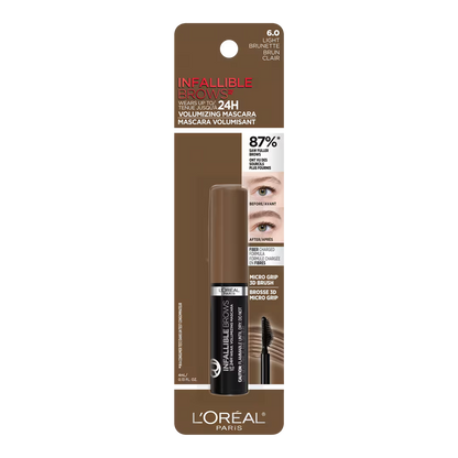 Infallible Brows 24H Volumizing Mascara | Light Brunette
