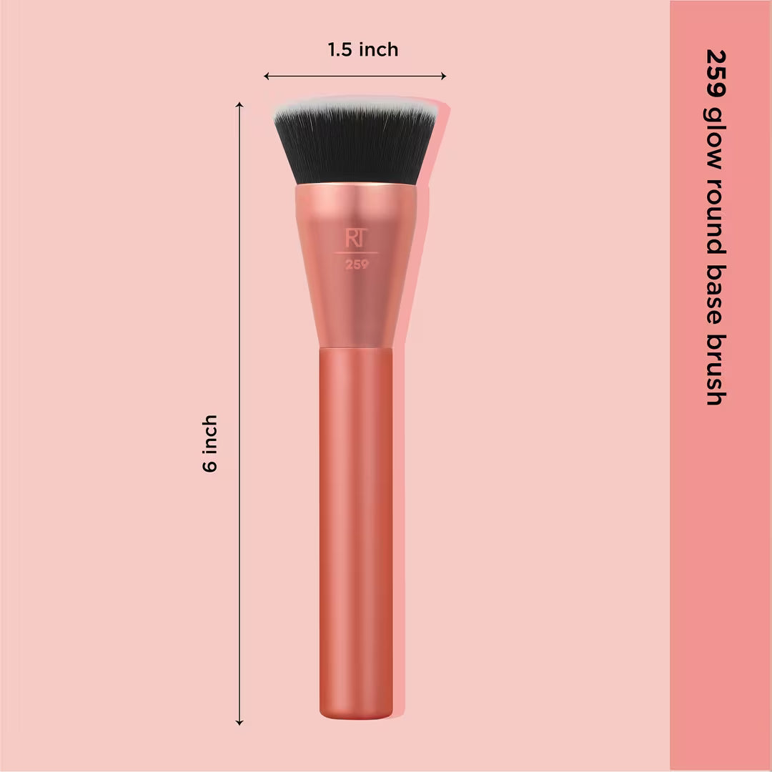 Glow Round Base Makeup Blending Brush