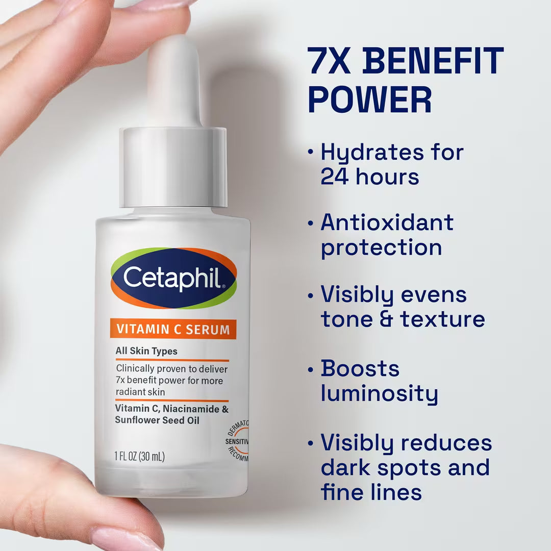 Vitamin C Serum with Niacinamide and Sunflower Seed Oil