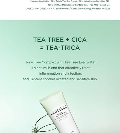 Madagascar Centella Tea-Trica Mild Peeling Gel 125ml