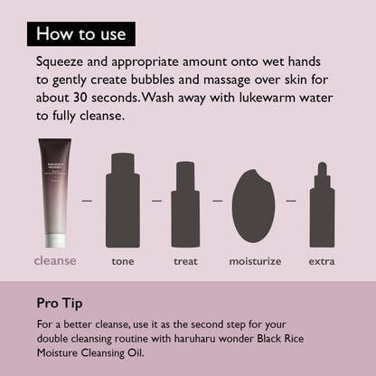 Black Rice Moisture 5.5 Soft Cleansing Gel 100ml