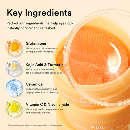 Glutathione Kojic Acid Eye Patch Vita Jelly