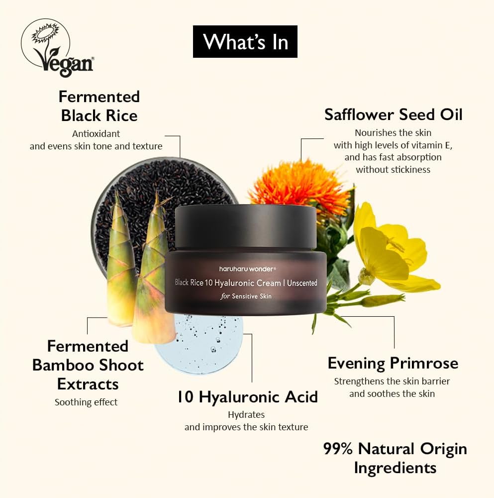 Black Rice 10 Hyaluronic Cream Unscented