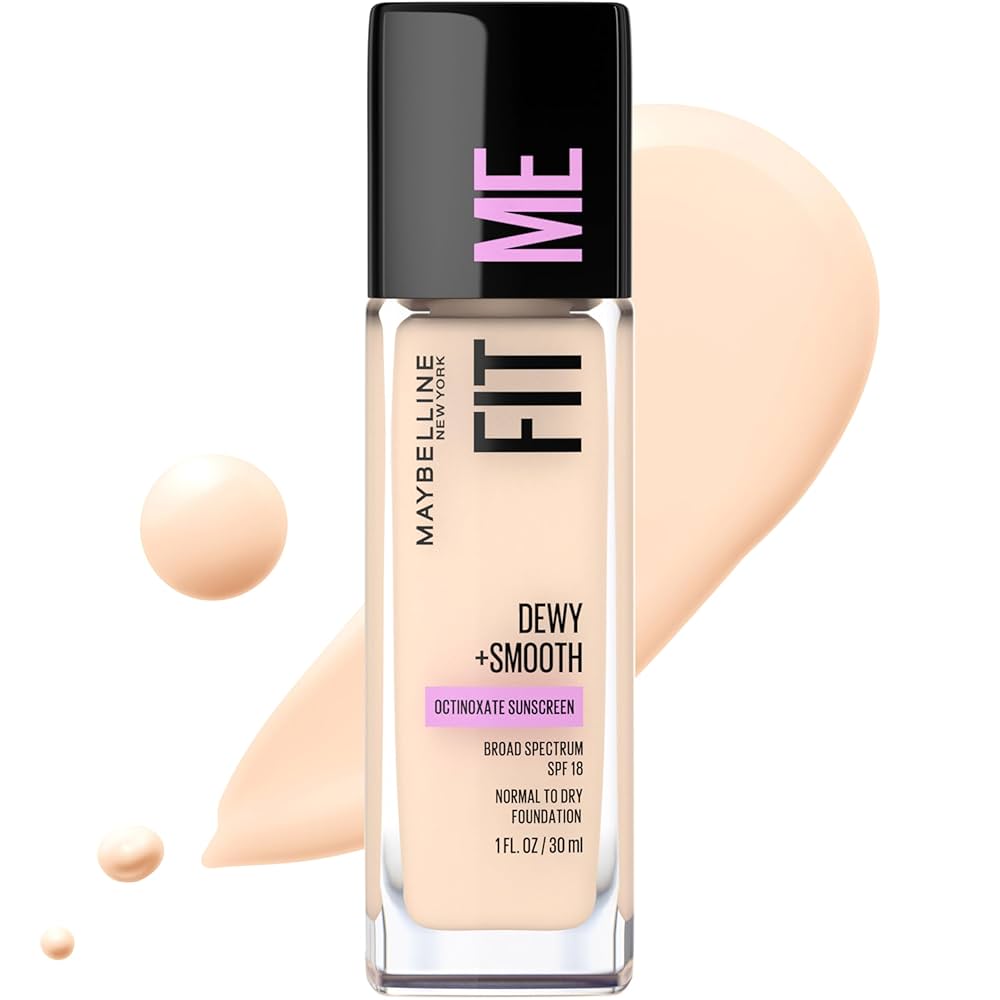 Fit me Dewy+Smooth Foundation SPF 18