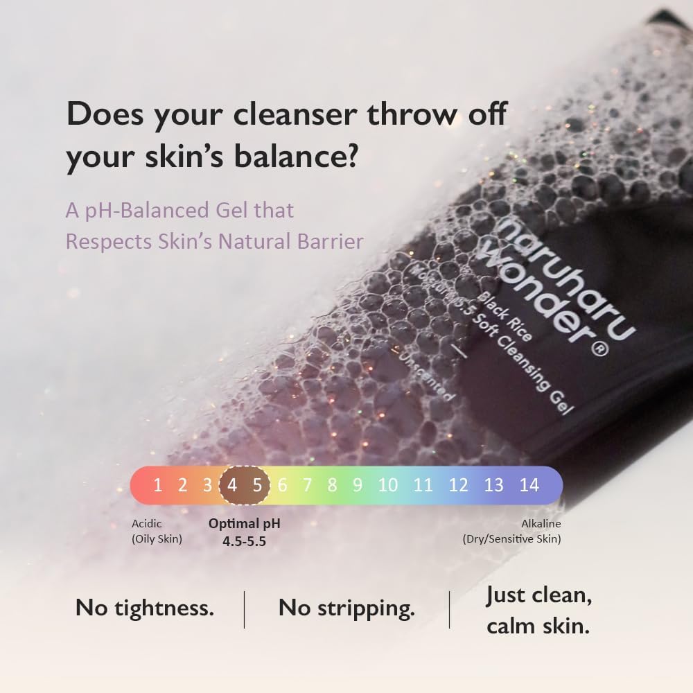 Black Rice Moisture 5.5 Soft Cleansing Gel 100ml
