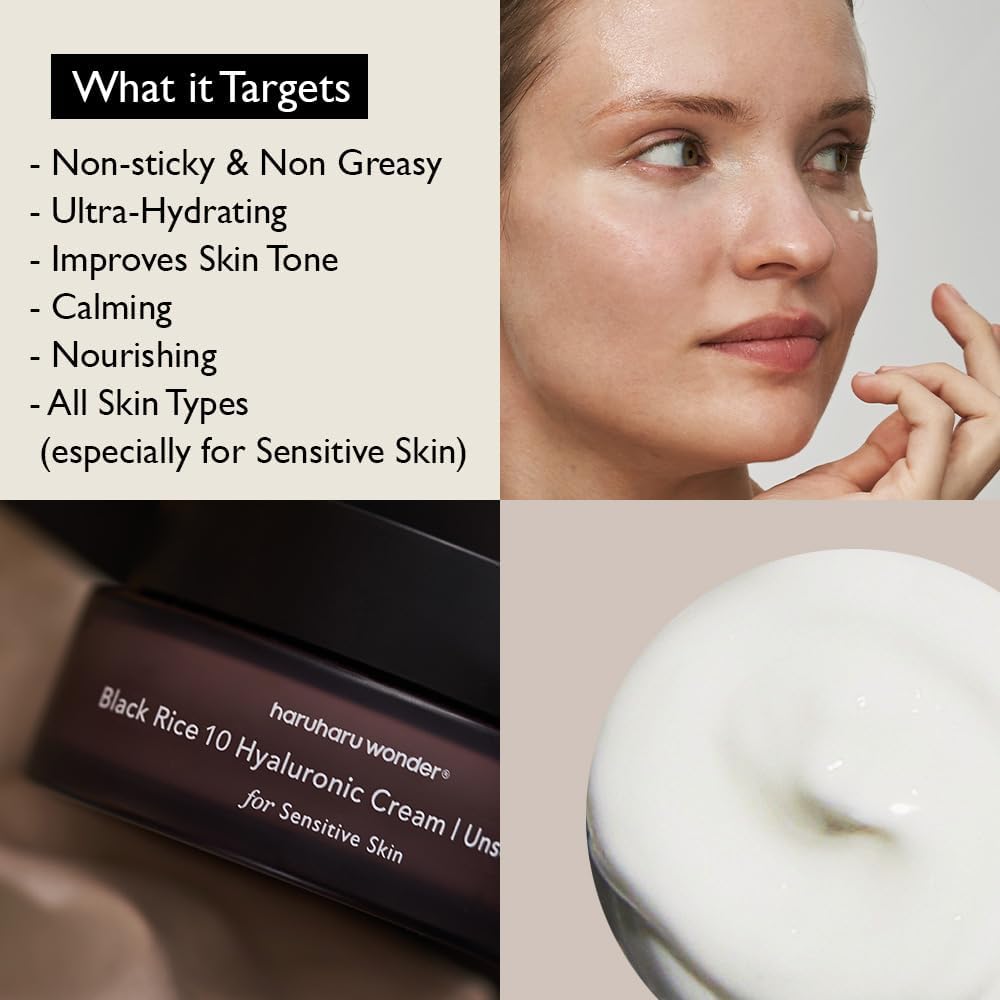 Black Rice 10 Hyaluronic Cream Unscented