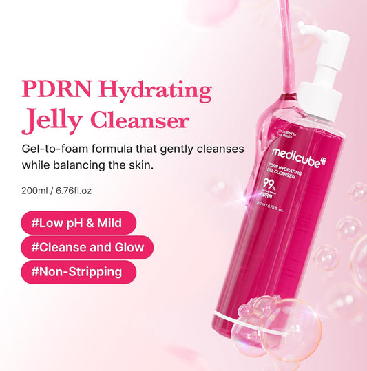 PDRN Hydrating Gel Cleanser 200 ML | Gel Limpiador