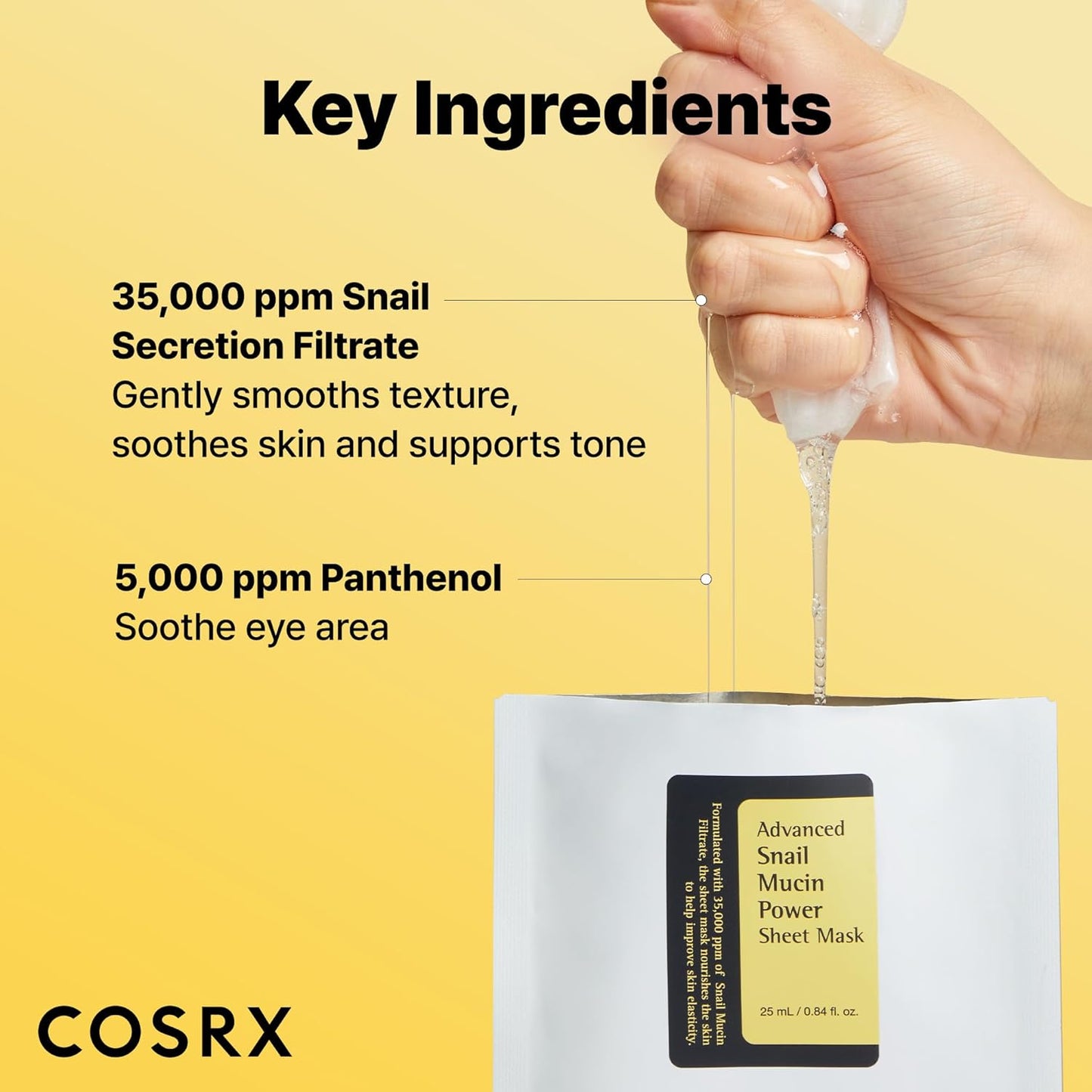 Advanced Snail Mucin Power Sheet Mask | 1pz