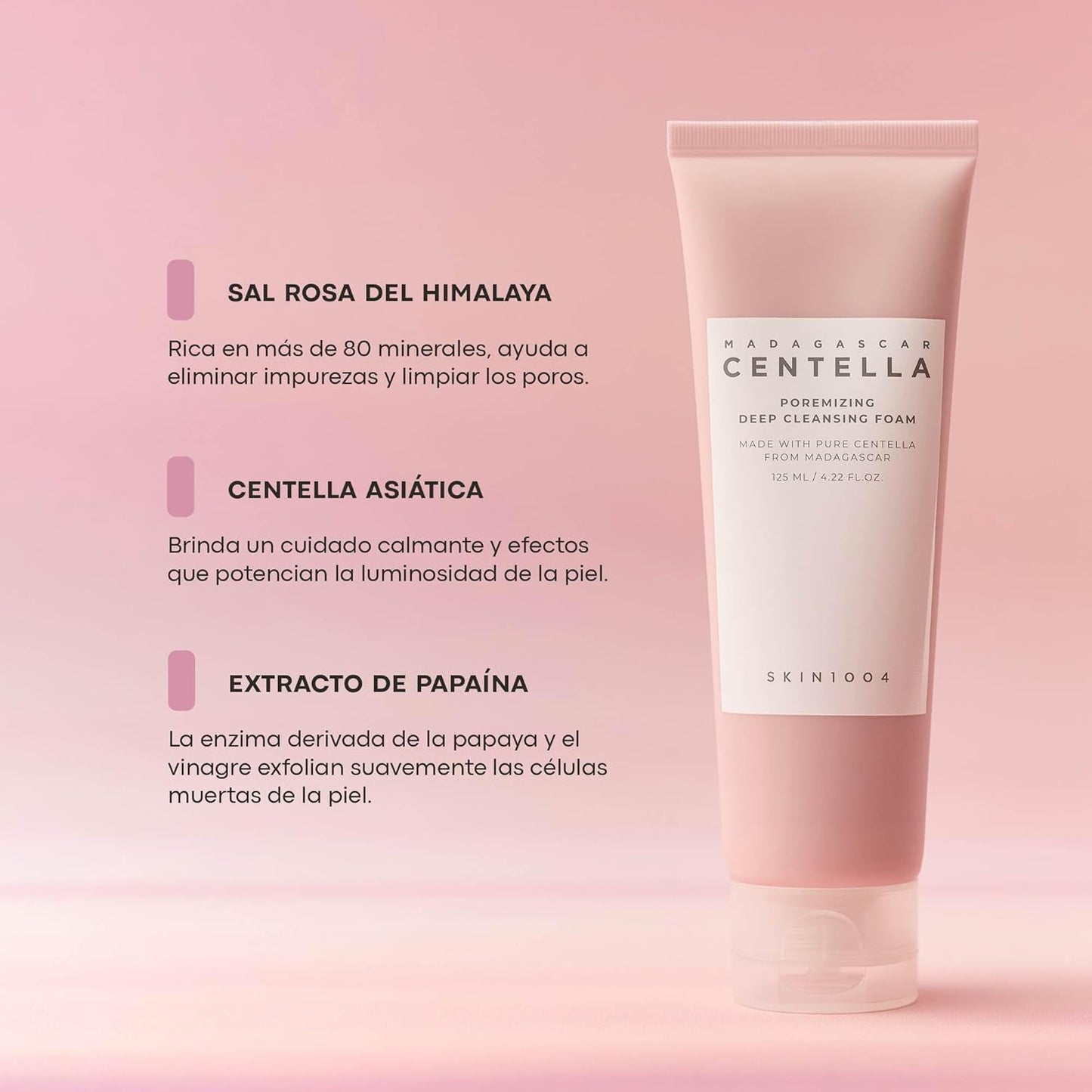 Madagascar Centella Poremizing Deep Cleansing Foam 125ml