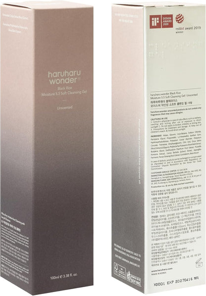 Black Rice Moisture 5.5 Soft Cleansing Gel 100ml