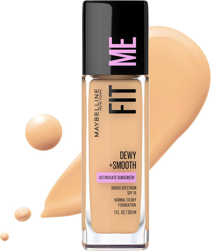 Fit me Dewy+Smooth Foundation SPF 18