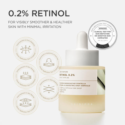 Madagascar Centella Retinol 0.2 Boosting Shot Ampoule