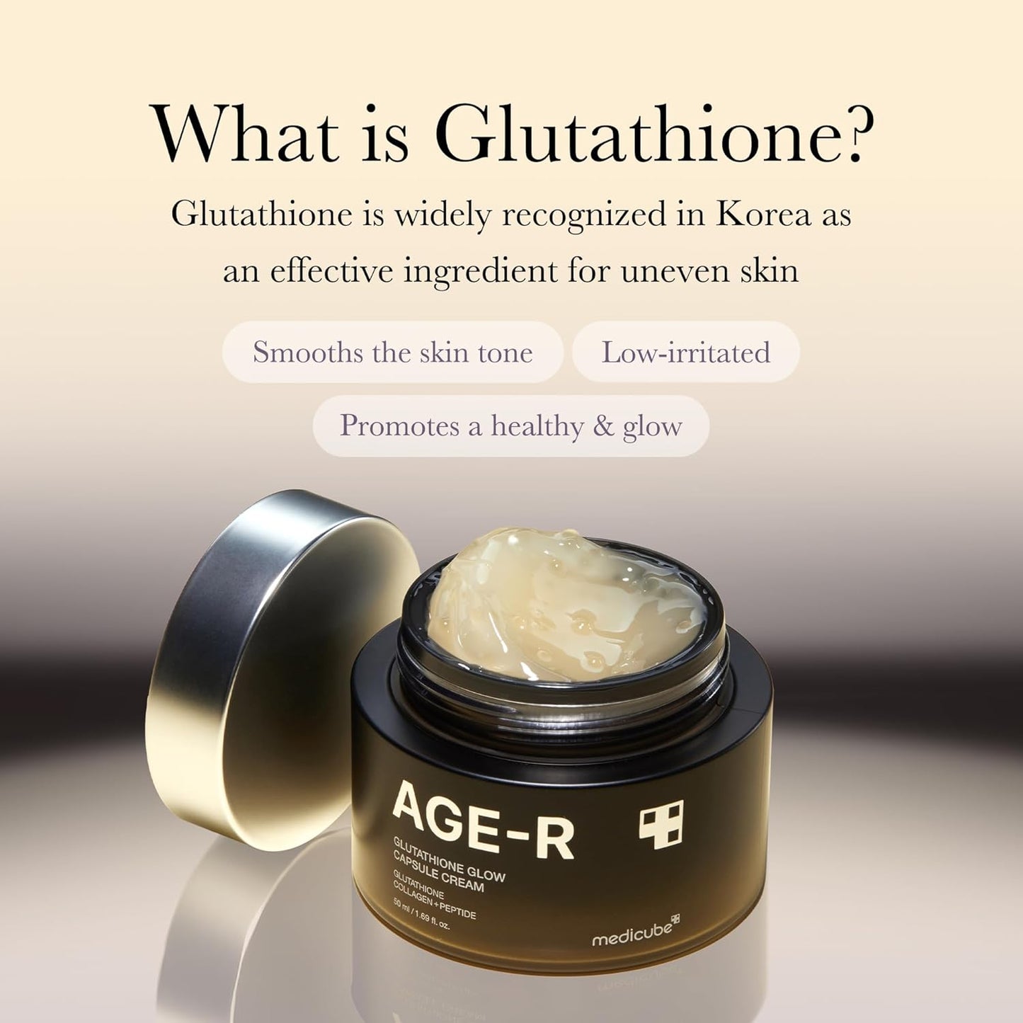 AGE-R GLUTATHIONE Glow Capsule Cream 50ml