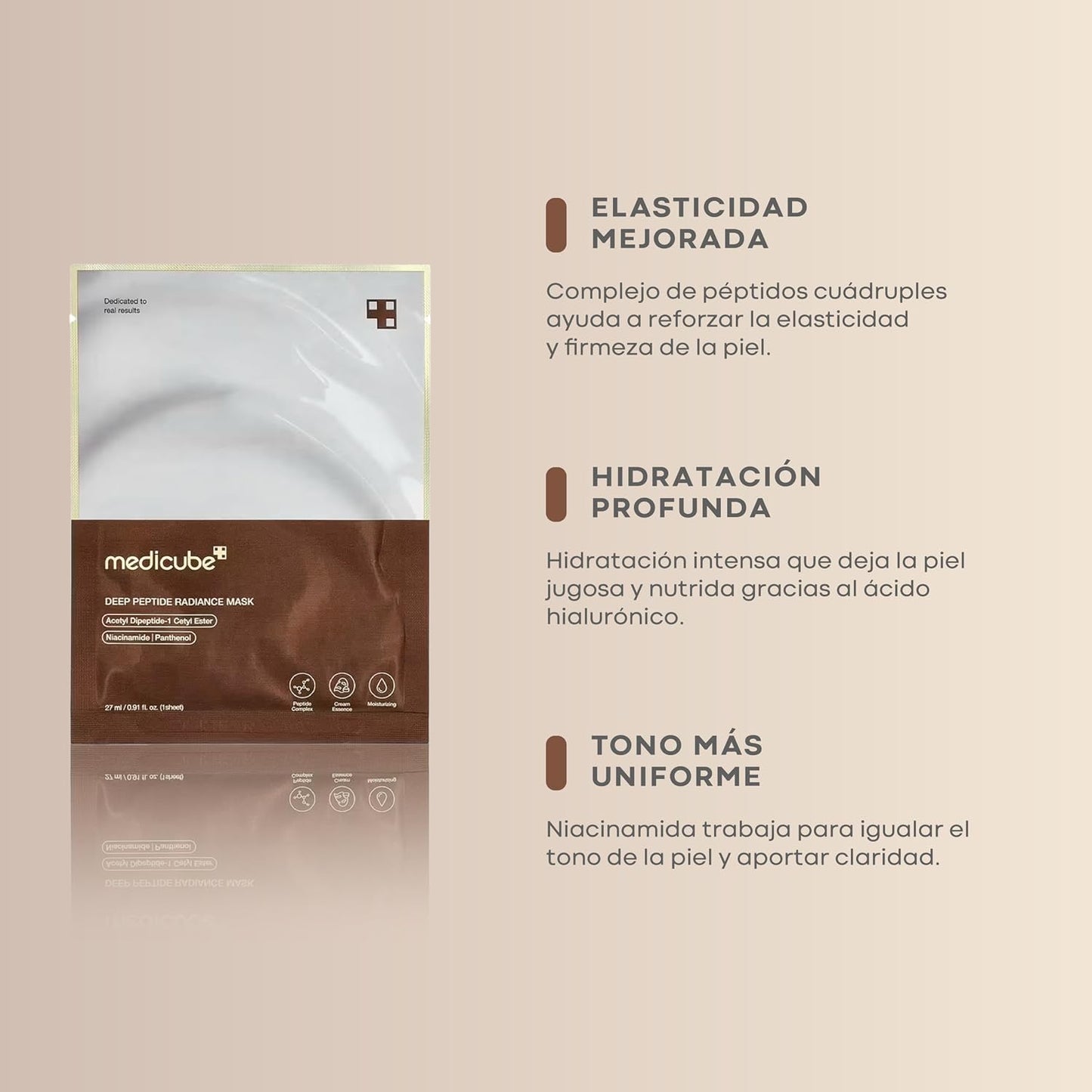 Deep Peptide Radiance Mask