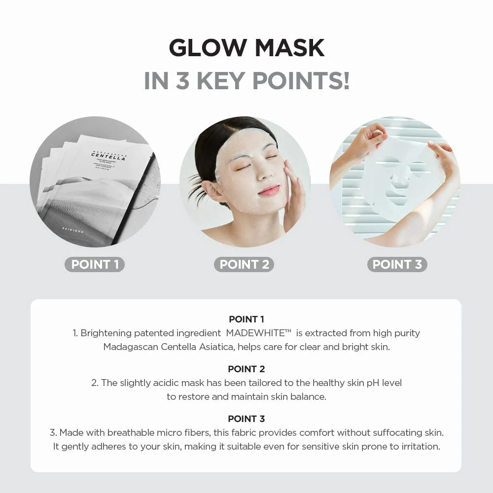 Madagascar Centella Tone Brightening Glow Mask