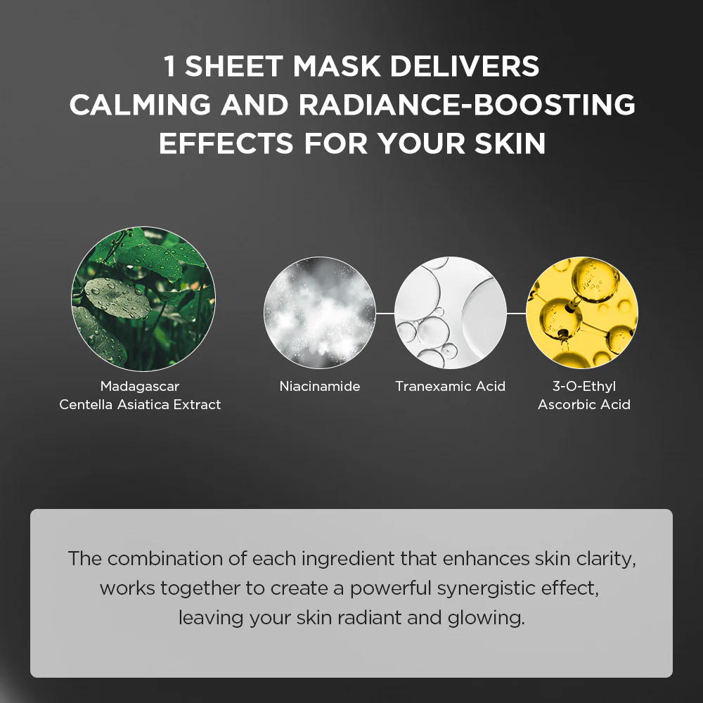 Madagascar Centella Tone Brightening Glow Mask