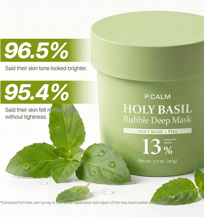 Holy Basil Bubble Deep Mask