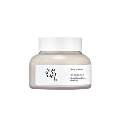ground rice and honey glow mask