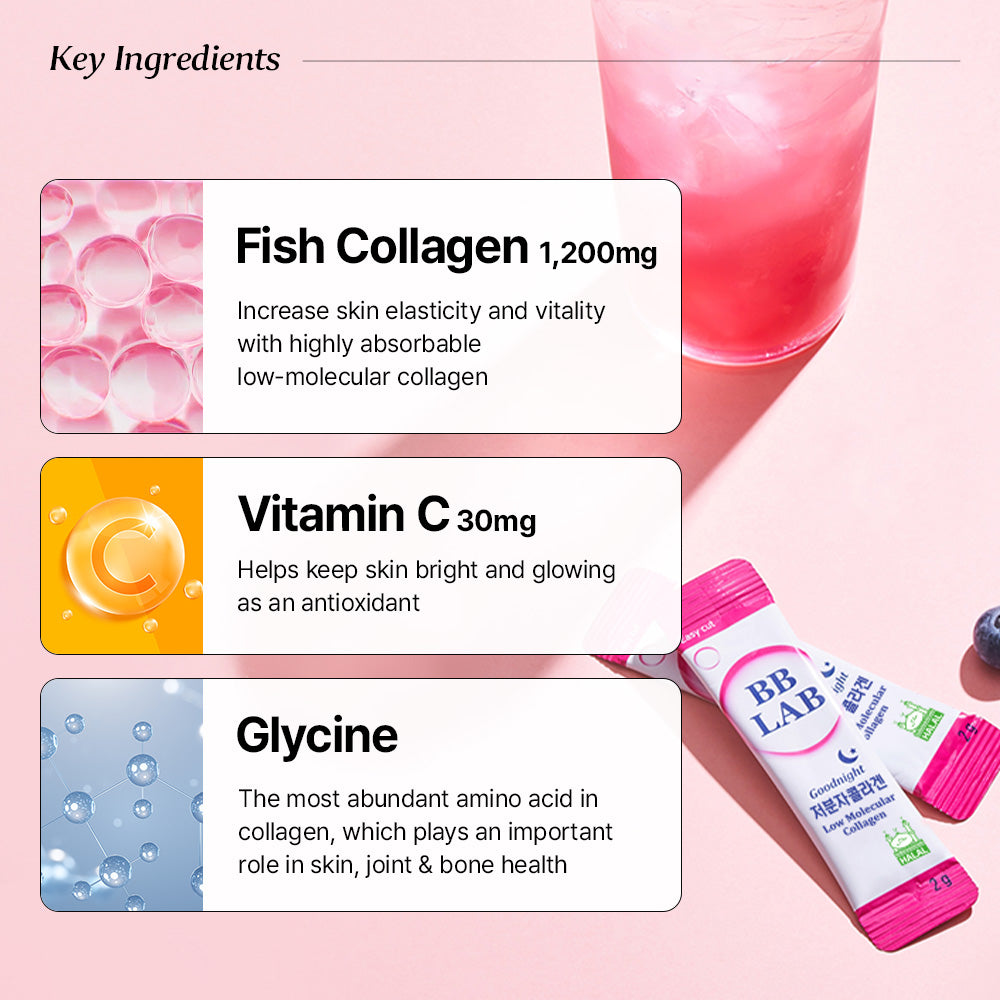 Low Molecular Collagen 2g | 30 sticks